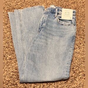 Abercrombie and Fitch the 90s straight ultra high-rise jeans